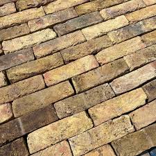 Reclaimed yellow London stock bricks